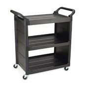 Rubbermaid® Commercial Three-Shelf Service Cart