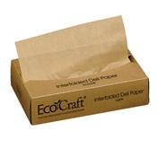 Bagcraft Papercon® EcoCraft® Interfolded Soy Wax Deli Sheets