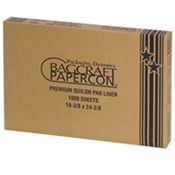 Bagcraft Papercon® Premium Grease-Proof Quilon Pan Liners