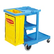 Rubbermaid® Commercial Multi-Shelf Cleaning Cart