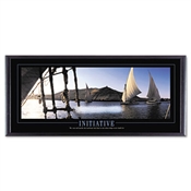 Seco® "Initiative" Framed Motivational Posters