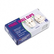 Advantus® Wall Clips for Fabric Panels