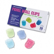 Advantus® Wall Clips for Fabric Panels