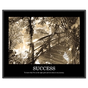 Advantus® "Sepia-tone Success" Framed Motivational Prints