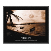 Advantus® "Sepia-tone Vision" Framed Motivational Prints