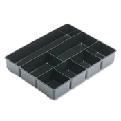 Rubbermaid® Extra-Deep Plastic Desk Drawer Director™ Tray